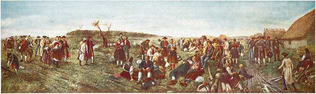 Stefan J&auml;ger, Die Einwanderung der Donauschwaben im 18. Jahrhundert